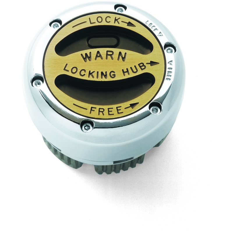 Warn 9072 – EXTERNAL MOUNT LOCKING HUBS 6-BOLT D44