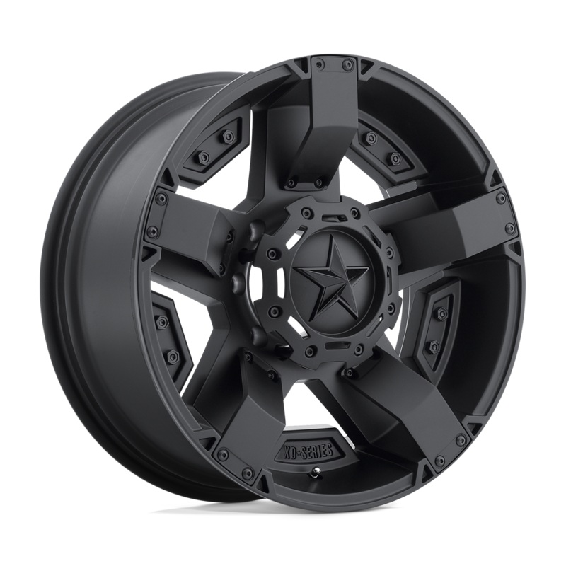 XD Wheels XD81179067712N – Xd811 Rockstar Ii 17X9 Matte Black W/ Accents