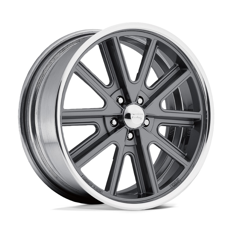 American Racing Wheels VN4078115040 – 18X11 2-Pc Mag Gray Cnter Pol Barrel