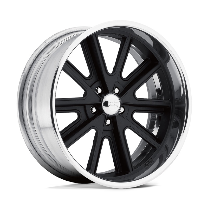 American Racing Wheels VNB4072057357 – 18X10.5 2-Pc Hot R Blk Cntr Pol Barrel