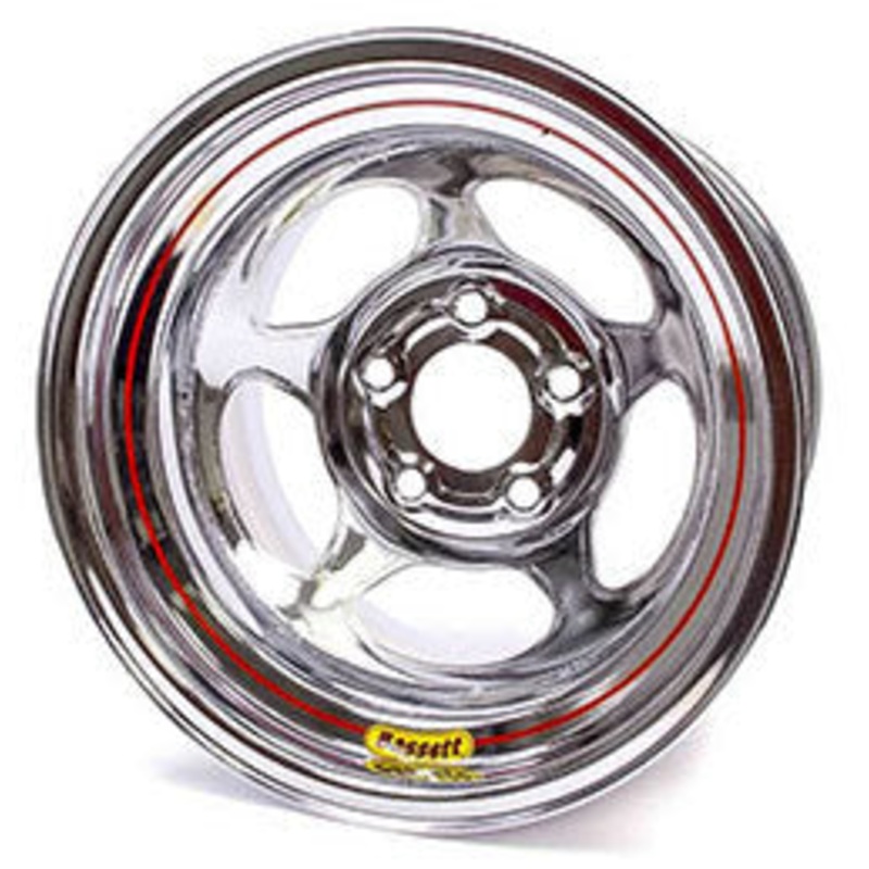 Bassett 50L545C – Wheel 5x 5in 15 x 10 Chrome 4.5in BS