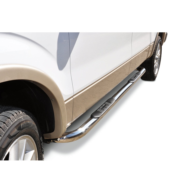 Big Country 379233 – Truck Accessories  – 3 Round side bars – Chrome