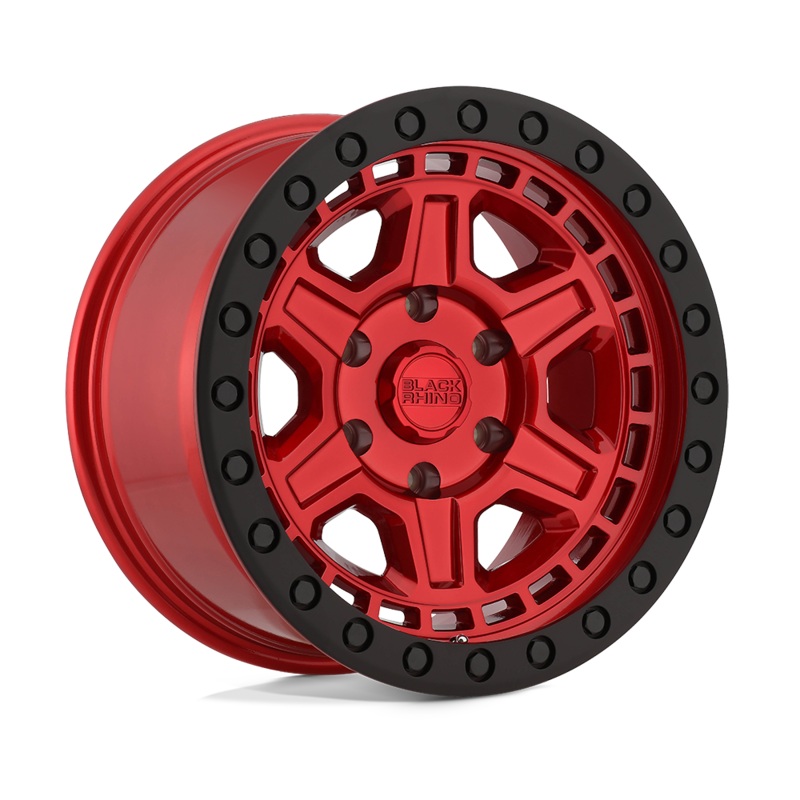 Black Rhino Wheels 1790REN006135R87 – Reno 17X9 Candy Red W/ Black Ring & Bolt