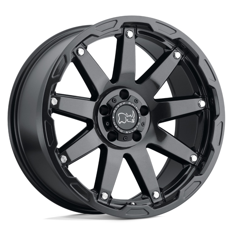 Black Rhino Wheels 2095OCN-85127B71 – Oceano 20X9.5 Gloss Gun Black W/ Ss Bolts