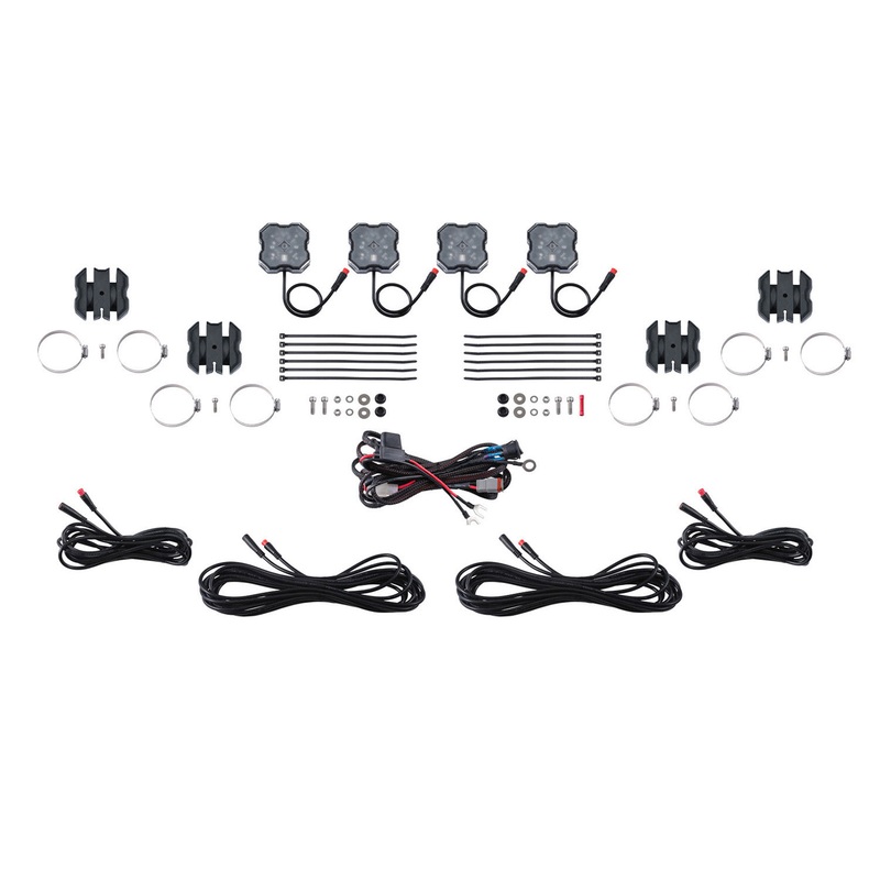 Diode Dynamics DD7751-RCKLT-3415 – Stage Series Rock Light Installer Kit for Honda Talon, RGBW
