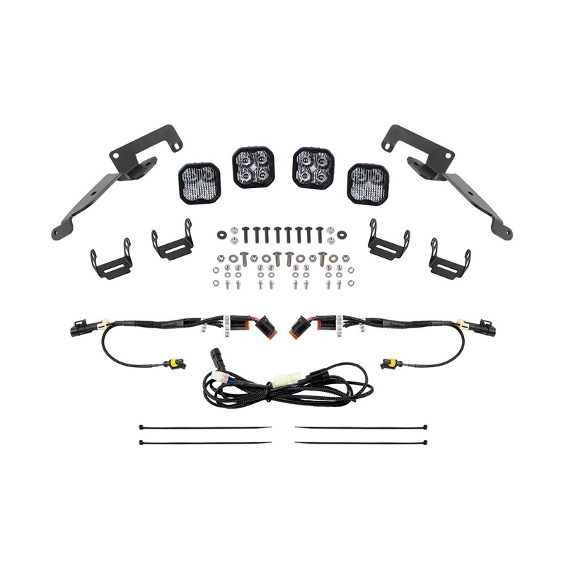 Diode Dynamics DD7896-SSHL-3415 – SS3 LED Headlight Kit for 2022-2024 Honda Talon, Cool White (6000K) SS3 Sport Sport