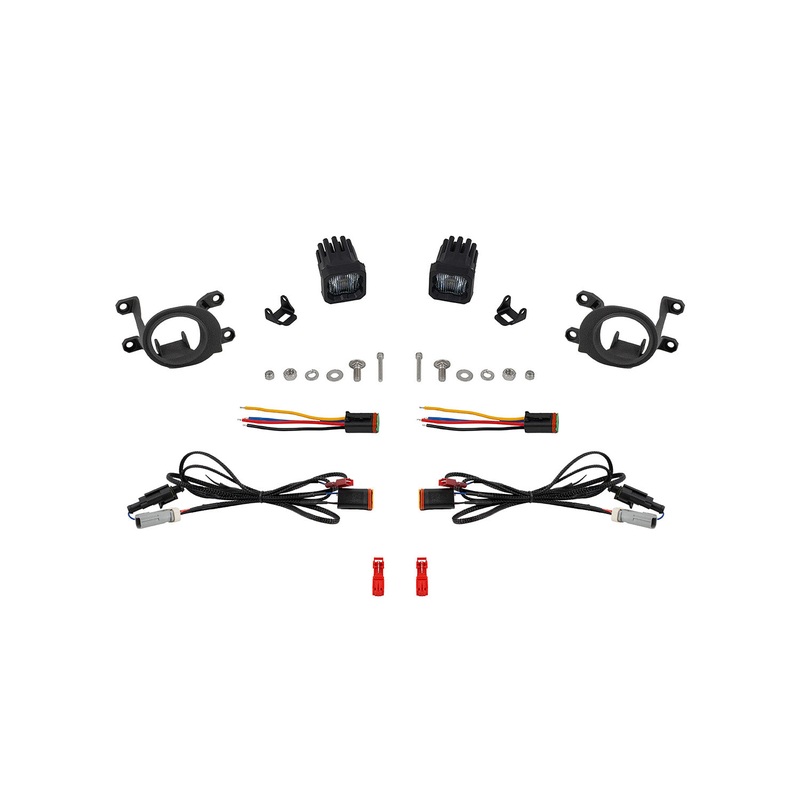 Diode Dynamics DD8289-SSC1FOG-1872 – SSC1 LED Fog Light Kit for 22-24 Lexus NX350h, White SAE Fog