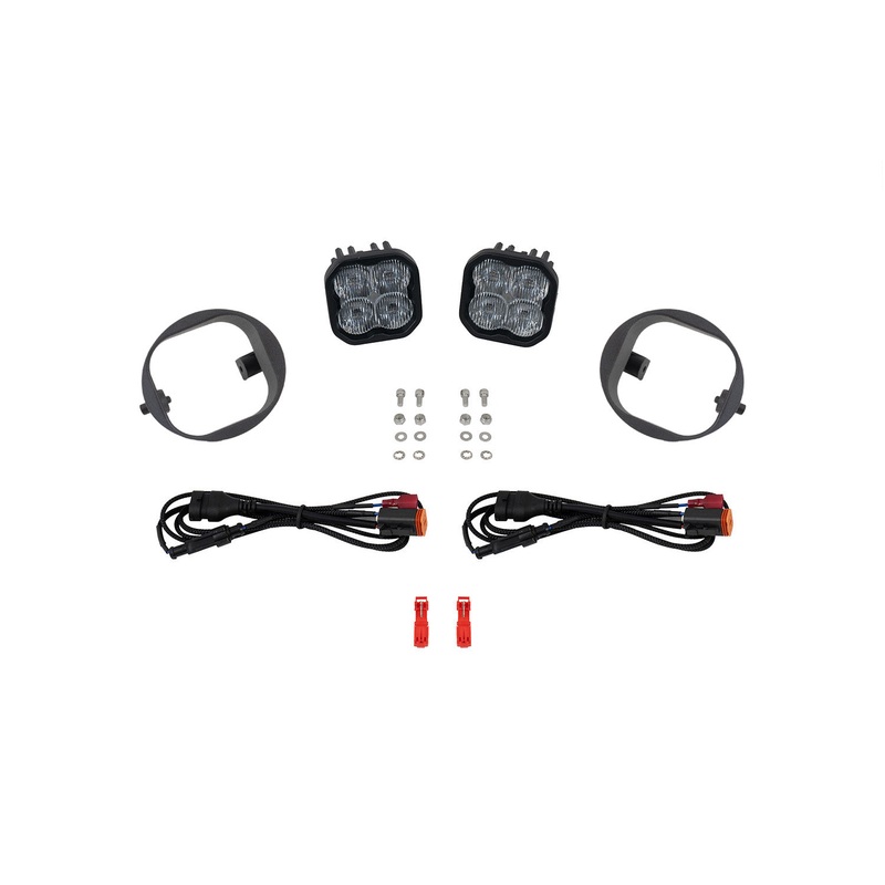 Diode Dynamics DD8369-SS3FOG-1271 – SS3 LED Fog Light Kit for 09-11 Honda Element, Pro White SAE Fog