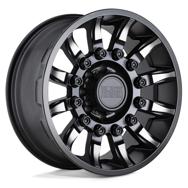 Black Rhino Wheels 2090MSN025140M78 – Mission 20X9 Matte Black W/ Machined Tint