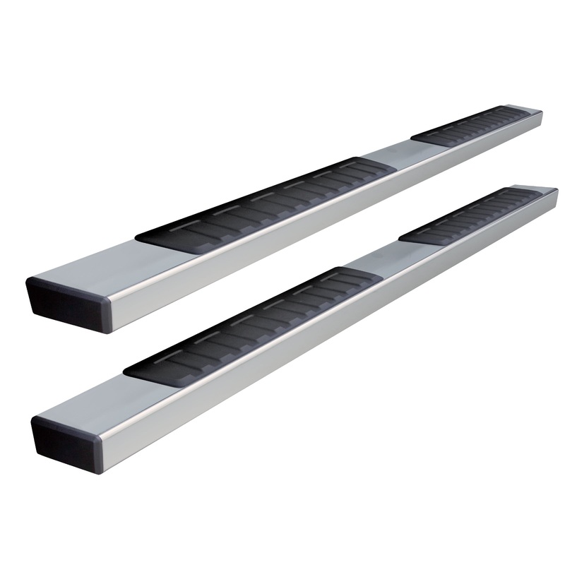 Big Country 397876 – Truck Accessories  – 6 WIDESIDER II Platinum Side Bars – BARS ONLY – Polished Stainless Steel