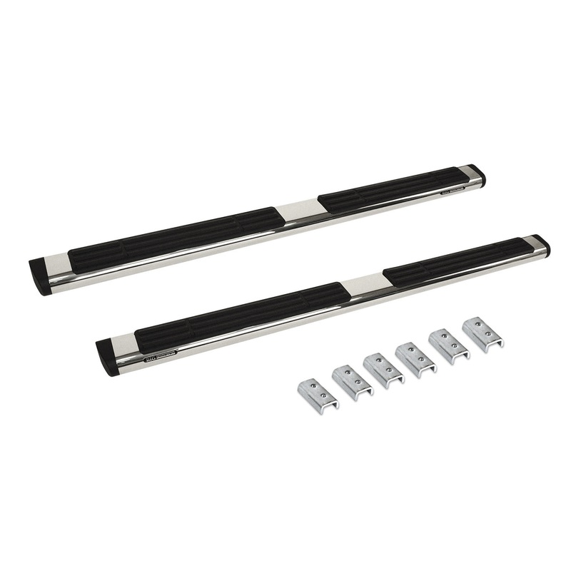 Big Country 396806 – Truck Accessories  – 6 WIDESIDER Platinum Side Bars – BARS ONLY – Polished Stainless Steel
