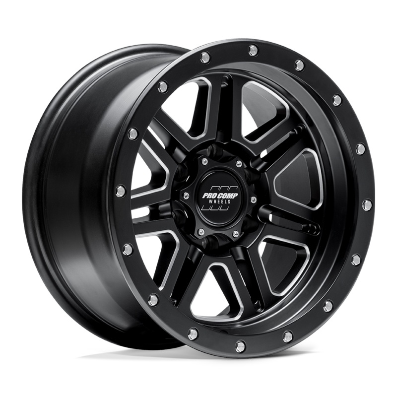 Pro Comp PXA5162-7983 – Pa62 Apex 17X9 Satin Black Milled