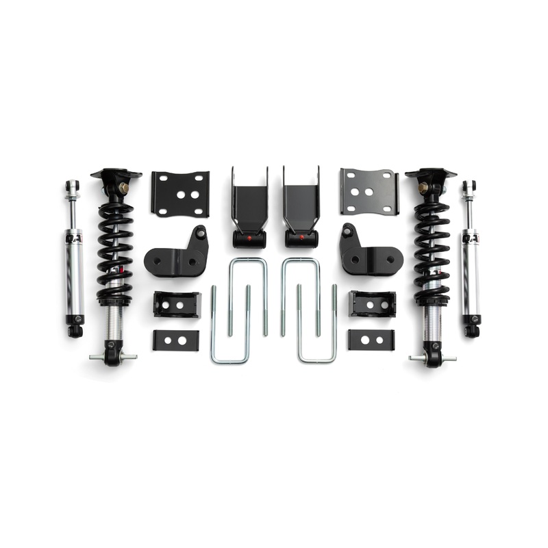QA1 LK01-FF04 – 21-25 Ford F150 4WD Single Adjustable Lowering Kit (3.5in-5.5in)
