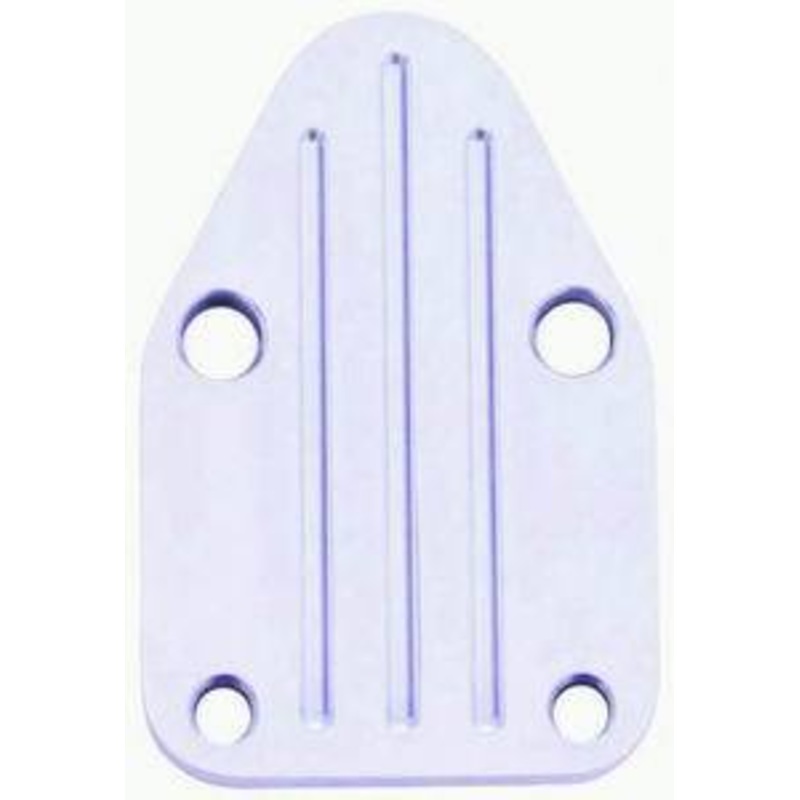 Racing Power Company R6257 – Polished Alum SB Chevy Block Off Plate