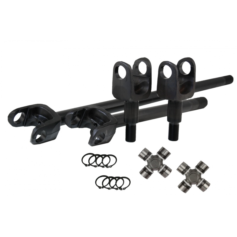 Revolution Gear And Axle RAK44-JK – 2007-18 Wrangler JK Dana 44 4340 Chromoly USA Made Front Axle Kit Revolution Gear