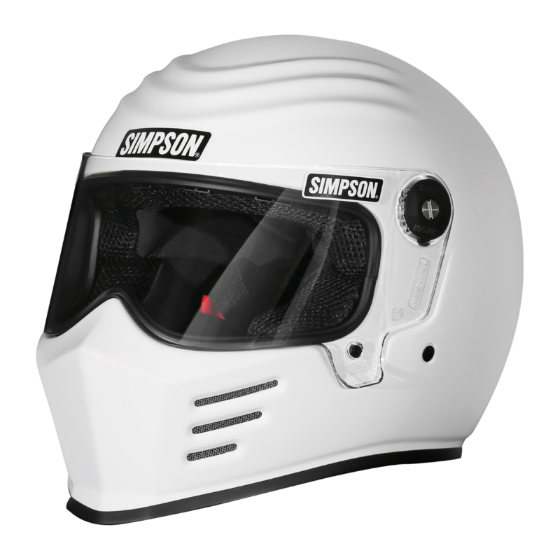 Simpson Motorcycle OB31XL – OUTLAW BANDIT 3.0 HELMET WHITE EXTRA LARGE