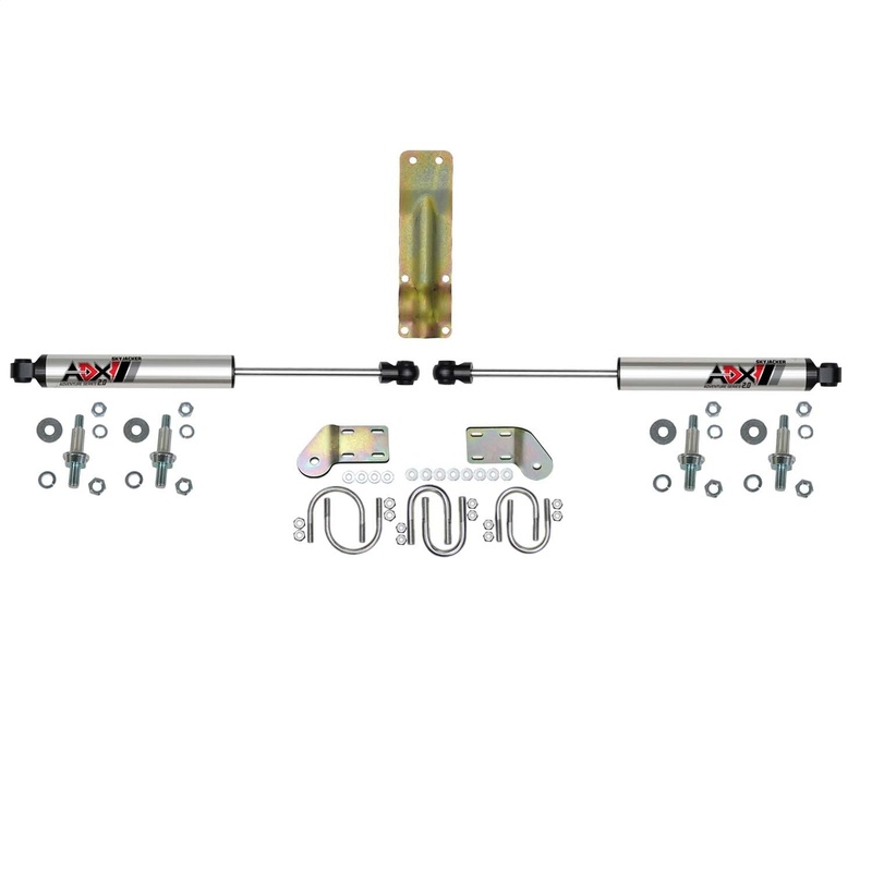 Skyjacker 2218 – ADX 2.0 CNC Machined Polished Aluminum Dual Stabilizer Kit