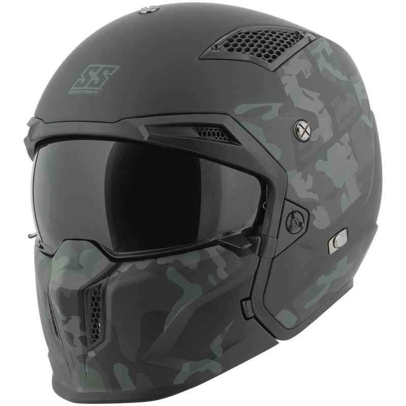 Speed and Strength 885526 – SS2400 Call 2 Arms Helmet Black/Camouflage – Small