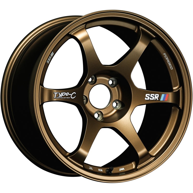 SSR F318850+4405CMC – Type-C Forged 18×8.5 +44 5/100 – Racing Bronze Wheel