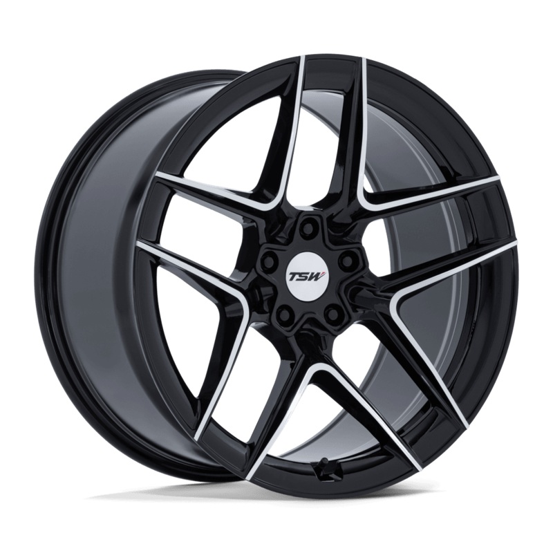TSW Wheels TW008BD19051243 – Tw008 Slipstream 19X10.5 Gloss Black W/ Machined Face