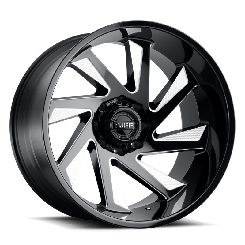 Tuff 2010T1B-38165B22L – 20X10 Gloss Black Milled