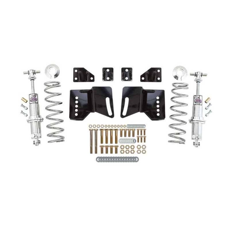 UMI Performance 4069-1 – UMI 64-72 GM A-Body Coil Over Conversion Brackets Kit -2in to -3in Ride Height – 175lb Spring Rate