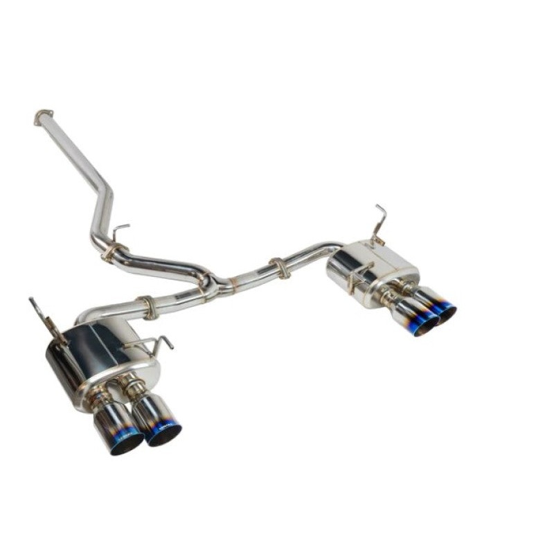 Remark RK-C4076S-02T – 2022+ Subaru WRX Cat-Back Exhaust w/ Burnt Stainless Tip Cover